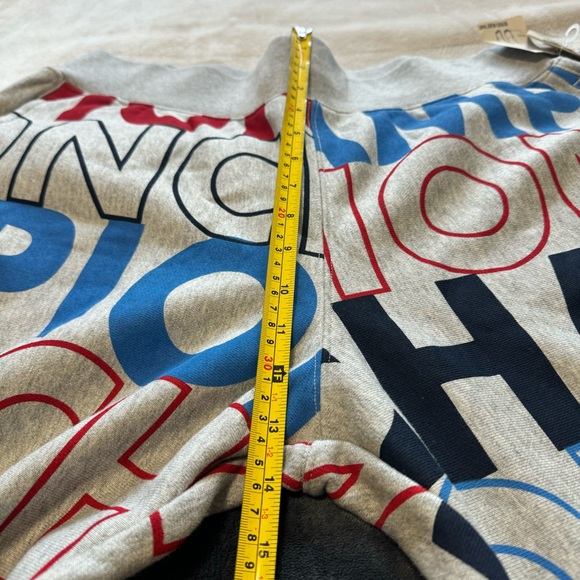Champion Reverse Weave Logo Sweatpants Jogger New Red White Grey Size 2XL - Picture 14 of 16